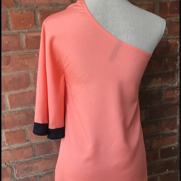 NWOT!  JALOUX Gorgeous and Sexy One Shoulder Dress Top - Size Small - Picture 2 of 9